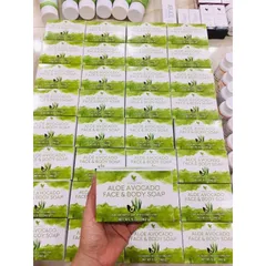 Xà phòng Làm Sạch Mặt & Cơ Thể Bơ 100% Tự Nhiên - Dưỡng Ẩm & Làm Tươi Mát Da - Avocado Face & Body Soap 284 Flp