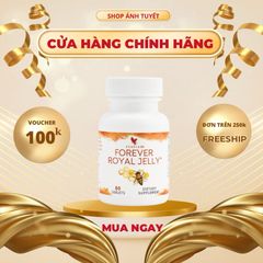 Viên Sữa Ong Chúa Forever Royal Jelly 60 Viên - Hỗ Trợ Sức Khỏe, Tốt Cho Người Suy Nhược Và Rối Loạn Kinh Nguyệt
