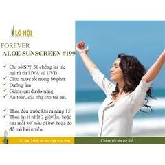 [MẪU MỚI] KEM CHỐNG NẮNG. Aloe Sunscreen. #199flp. SPF 30. 118ml. 617flp