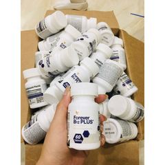 Viên uống Vitamin B12 Forever B12 Plus 500mcg & Axit Folic 400mcg Hỗ trợ sức khỏe, 60 viên bổ máu, giảm stress