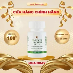 Viên Cam Thảo Forever Lycium Plus 072 - Thực Phẩm Chức Năng Hỗ Trợ Sức Khỏe Phổi và Dạ Dày - 100 Viên/Lọ