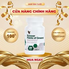 Viên Rau Xanh Forever of Greens 068flp - Bổ Sung Chất Xơ, Hỗ Trợ Tiêu Hoá, 80 Viên/ Lọ - Sản Phẩm Từ Thiên Nhiên cho Sức Khỏe Tối Ưu