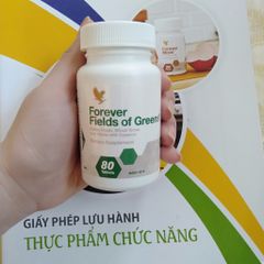 Viên Rau Xanh Forever of Greens 068flp - Bổ Sung Chất Xơ, Hỗ Trợ Tiêu Hoá, 80 Viên/ Lọ - Sản Phẩm Từ Thiên Nhiên cho Sức Khỏe Tối Ưu