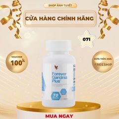 Viên Uống Giảm Cân Forever Garcinia Plus - Hỗ Trợ Kiểm Soát Cảm Giác Thèm Ăn, Duy Trì Vóc Dáng, 70 Viên/lọ