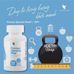 Viên Uống Giảm Cân Forever Garcinia Plus - Hỗ Trợ Kiểm Soát Cảm Giác Thèm Ăn, Duy Trì Vóc Dáng, 70 Viên/lọ