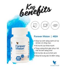 Viên uống Forever Vision 624flp. Giúp Duy Trì Tốt Sức Khỏe, tốt cho mắt.
