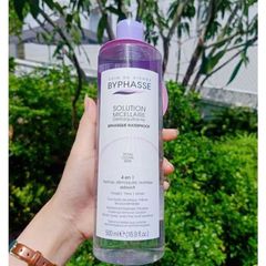 Nước Tẩy Trang BYPHASSE Solution Micellaire 500ml - Tẩy Trang Hiệu Quả Cho Mọi Loại Da, Không Gây Bết Dính, Giúp Làm Sạch Makeup Waterproof