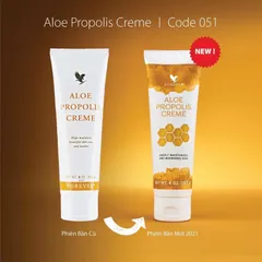 Kem Dưỡng Ẩm Làm Sáng Da Aloe Propolis - Hỗ Trợ Da Mụn, Giữ Ẩm, Phục Hồi Da Tươi Mát, Phù Hợp Với Mọi Loại Da