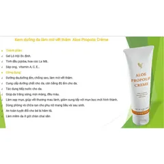 Kem Dưỡng Ẩm Làm Sáng Da Aloe Propolis - Hỗ Trợ Da Mụn, Giữ Ẩm, Phục Hồi Da Tươi Mát, Phù Hợp Với Mọi Loại Da
