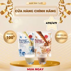 Bột Dinh Dưỡng Forever Lite Ultra Vanilla 375g - Bổ Sung Vitamin và Khoáng Chất Tăng Cường Sức Khỏe, Đề Kháng, Mỹ