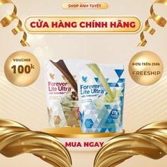 Bột Dinh Dưỡng Forever Lite Ultra Vanilla 375g - Bổ Sung Vitamin và Khoáng Chất Tăng Cường Sức Khỏe, Đề Kháng, Mỹ