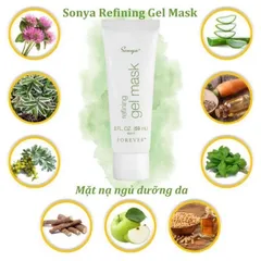 MẶT NẠ LÔ HỘI DƯỠNG BAN ĐÊM 607 FLP - SONYA REFINING GEL MASK