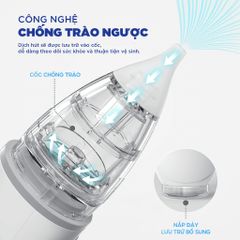 Máy Hút Mũi Điện Chido ZLY018 - Thiết Bị Hút Mũi Cho Trẻ Sơ Sinh, 3 Cấp Độ Hút An Toàn, Bảo Hành 2 Năm