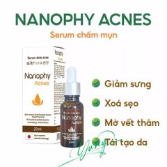 Serum Nanophy Acnes 20ml - Ngừa Mụn, Giảm Thâm Sẹo & Tái Tạo Da - Chống Sưng Viêm Hiệu Quả