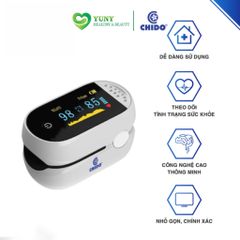 Máy Đo Nồng Độ Oxy Trong Máu SpO2 CHIDO C101B1 - Thiết Bị Y Tế Chính Hãng Nhật Bản, Theo Dõi Nhịp Tim, Bảo Hành 2 Năm, Giao Hàng Miễn Phí