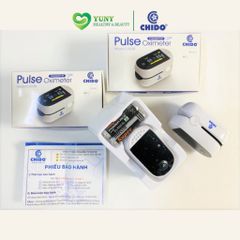 Máy Đo Nồng Độ Oxy Trong Máu SpO2 CHIDO C101B1 - Thiết Bị Y Tế Chính Hãng Nhật Bản, Theo Dõi Nhịp Tim, Bảo Hành 2 Năm, Giao Hàng Miễn Phí