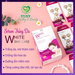 Serum Trắng Da White Skin Care VAK - Tinh Chất Dưỡng Ẩm, Chống Lão Hoá, Mờ Nám - Hộp 30 Viên