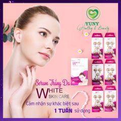 Serum Trắng Da White Skin Care VAK - Tinh Chất Dưỡng Ẩm, Chống Lão Hoá, Mờ Nám - Hộp 30 Viên