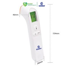 Nhiệt Kế Điện Tử Hồng Ngoại CHIDO Nhật Bản - Máy Đo Nhiệt Độ Thông Minh 3 Tính Năng Cho Trẻ Em, Kết Quả Nhanh Chính Xác