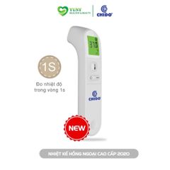 Nhiệt Kế Điện Tử Hồng Ngoại CHIDO Nhật Bản - Máy Đo Nhiệt Độ Thông Minh 3 Tính Năng Cho Trẻ Em, Kết Quả Nhanh Chính Xác