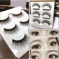 Lông Mi Giả Hương Thị 5D - Mi Chồn Tự Nhiên, Dễ Sử Dụng, Trang Điểm Đẹp Quyến Rũ Cho Mọi Dịp