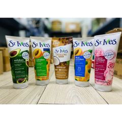 Sữa Rửa Mặt StIves Tẩy Tế Bào Chết 170g - Làm Sạch Da Mịn Màng, Nguyên Liệu Tự Nhiên, Giúp Da Rạng Rỡ, Thích Hợp Mọi Loại Da