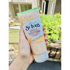 Sữa Rửa Mặt StIves Tẩy Tế Bào Chết 170g - Làm Sạch Da Mịn Màng, Nguyên Liệu Tự Nhiên, Giúp Da Rạng Rỡ, Thích Hợp Mọi Loại Da