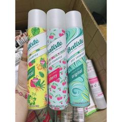Dầu Gội Khô Batiste 200 ml - Giải pháp nhanh chóng cho tóc bóng mượt, sạch sẽ không cần nước, hoàn hảo cho người bận rộn và du lịch.