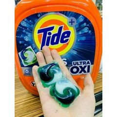 Viên Giặt Tide Pods Ultra Oxi 104 Viên (3.08kg) – Hàng Mỹ