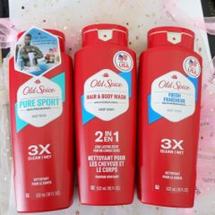 Sữa Tắm Old Spice 473ml - Hương Thơm Nam Tính Đặc Trưng, Dưỡng Ẩm Và Sảng Khoái, Phù Hợp Cho Mọi Hoạt Động Hằng Ngày