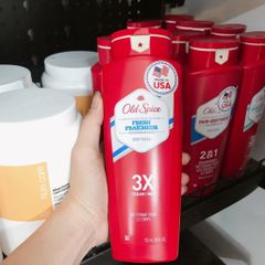 Sữa Tắm Old Spice 473ml - Hương Thơm Nam Tính Đặc Trưng, Dưỡng Ẩm Và Sảng Khoái, Phù Hợp Cho Mọi Hoạt Động Hằng Ngày