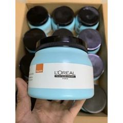 Kem Hấp Tóc L'Oreal Hair Spa Xanh Ngọc 500ml - Phục Hồi, Dưỡng Mượt Và Tăng Cường Bóng Khỏe Cho Tóc Hư Tổn