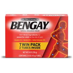 Dầu xoa bóp Ultra Strength Bengay 113g - Giảm đau nhức cơ bắp và khớp, mang lại cảm giác thư giãn an toàn cho mọi đối tượng sử dụng