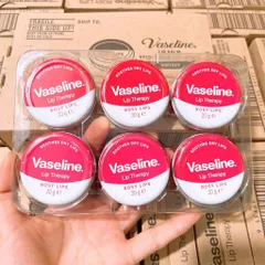Son Dưỡng Môi Dạng Sáp Vaseline Lip Therapy Hộp Thiếc 20g - Đem lại Môi Mềm Mịn và Hồng Hào, Giải Pháp Chăm Sóc Môi Hoàn Hảo