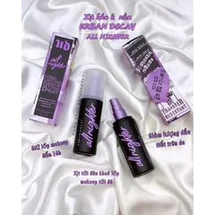 Xịt Khóa Nền Urban Decay All Nighter 15ml - Giữ Lớp Trang Điểm Lâu Trôi, Kiềm Dầu, Phù Hợp Cho Mọi Dịp