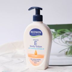 Sữa Dưỡng Thể Trắng Da Redwin Vitamin E - Giúp Da Mềm Mại, Sáng Màu, Bảo Vệ Tia UV Và Ô Nhiễm, Duy Trì Độ Ẩm Tự Nhiên