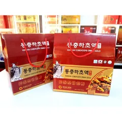 HỒNG SÂM ĐÔNG TRÙNG LINH CHI KOREAN CORDYCEPS DRINK GOLD 20 GÓI 231139