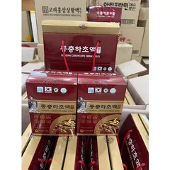 HỒNG SÂM ĐÔNG TRÙNG LINH CHI KOREAN CORDYCEPS DRINK GOLD 20 GÓI 231139