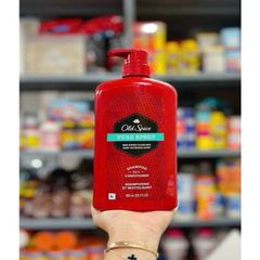 Dầu Gội - Xả OLD SPICE 2in1 Hương Nước Hoa Nam 650ml - Sạch, Mềm Mại, Hương Thơm Quyến Rũ, Phù Hợp Mọi Loại Tóc