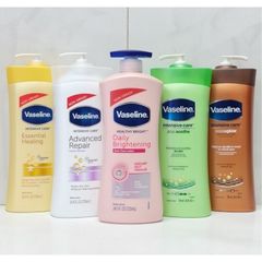 Sữa Dưỡng Thể Vaseline Body Lotion 725ml - Cung Cấp Độ Ẩm Suốt 24 Giờ, Làm Mềm Da, Thích Hợp Mọi Loại Da