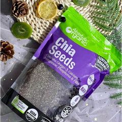Hạt Chia Organic Gói 1kg - Hạt Dinh Dưỡng Lành Mạnh Cung Cấp Omega-3 và Chất Xơ Cho Chế Độ Ăn Kiêng Tối Ưu