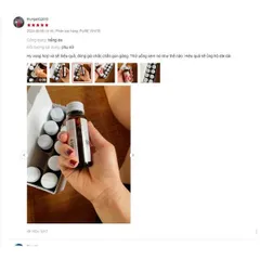 Nước Uống Trắng Da The Collagen Pure White (Hộp 10 Ống X 50ml) 231170