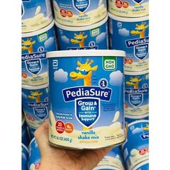 Sữa bột PediaSure Shake Mix hương Vanilla 400g - Dinh dưỡng hoàn hảo giúp trẻ phát triển chiều cao và sức đề kháng tốt