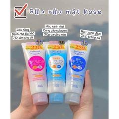 Sữa rửa mặt Kose Softymo White 220g