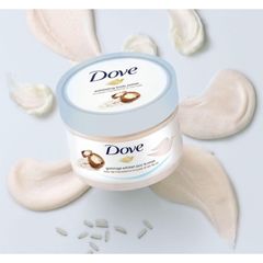Tẩy Tế Bào Chết Dove Macadamia&Reismilch 225ml (Hàng Đức)