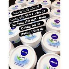 Kem Dưỡng Ẩm Chuyên Sâu Nivea Soft 200ml