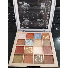 Set Phấn Mắt Rindo Nhũ Kim Tuyến 16 Ô NO.8147 - Bảng Màu Đa Dạng Cho Trang Điểm Rực Rỡ, Thích Hợp Mọi Dịp Sự Kiện