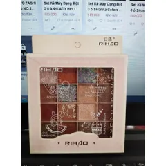 Set Phấn Mắt Rindo Nhũ Kim Tuyến 16 Ô NO.8147 - Bảng Màu Đa Dạng Cho Trang Điểm Rực Rỡ, Thích Hợp Mọi Dịp Sự Kiện