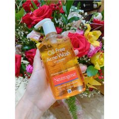 Sữa Rửa Mặt Hỗ Trợ Ngừa Mụn Neutrogena Oil-Free Acne Wash 269ml (Cam)