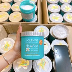 Kem Ủ Tóc Lolentis Hair Spa Thái Lan Chính Hãng 500ml - Dầu Hấp Phục Hồi Tóc Khô Hư Tổn, Cung Cấp Độ Ẩm Và Bóng Mượt